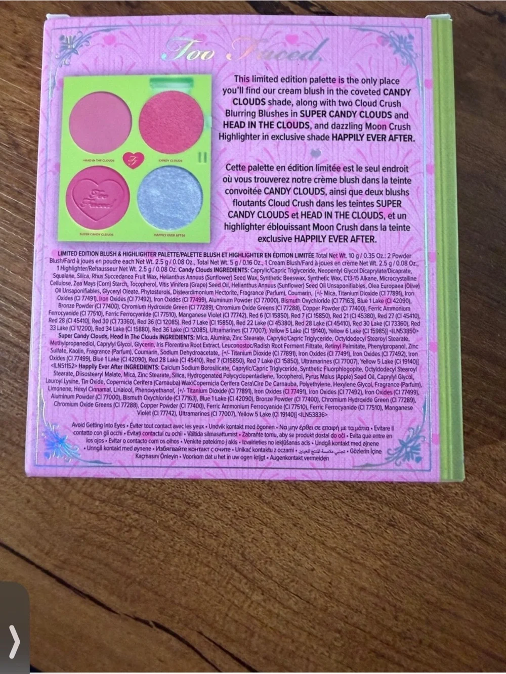 Too Faced Fairytale Crush Blush & Highlighter Palette